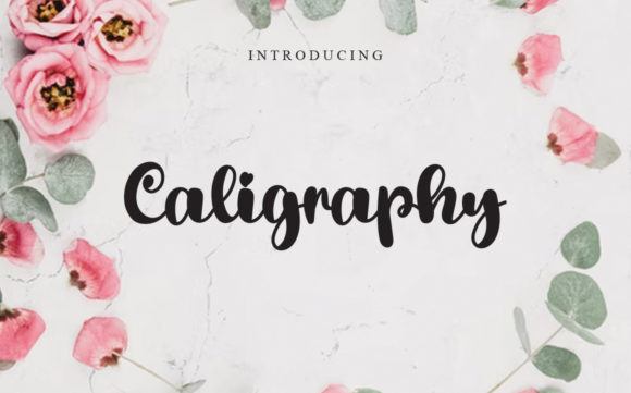 Caligraphy Font