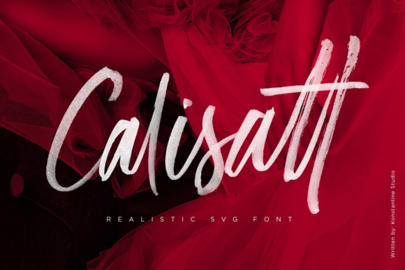 Calisatt Font Poster 1