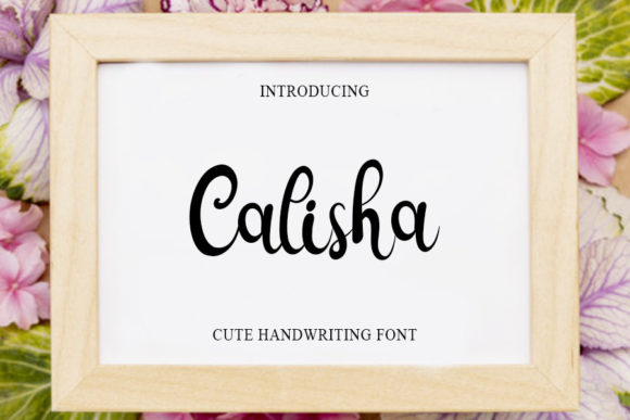Calisha Font Poster 1