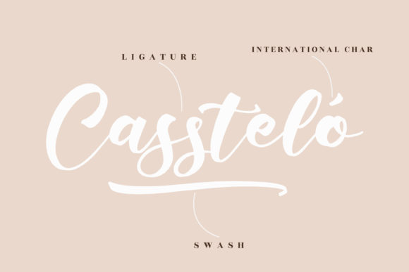 Calistelo Delisha Font Poster 12