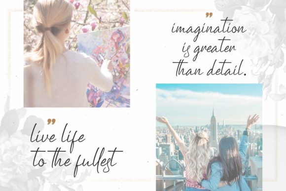 Calliesha Font Poster 3