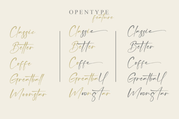Callista Font Poster 5