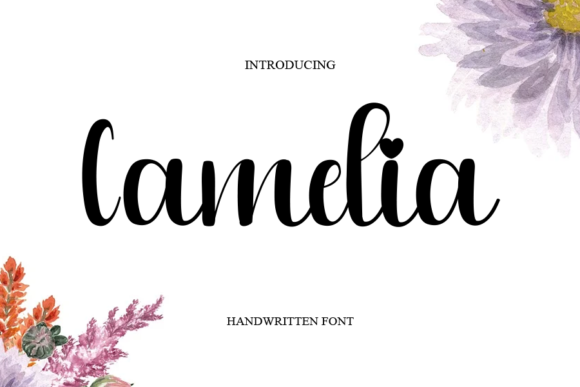 Camelia Font Poster 1