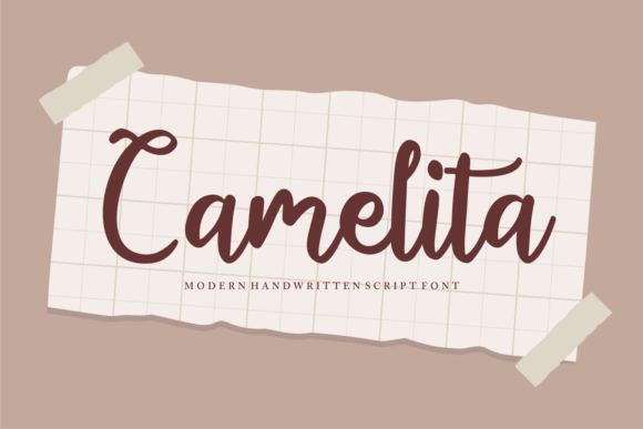 Camelita Font Poster 1