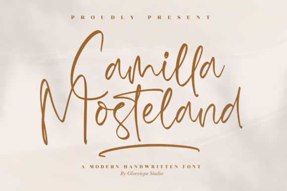 Camilla Mosteland Font