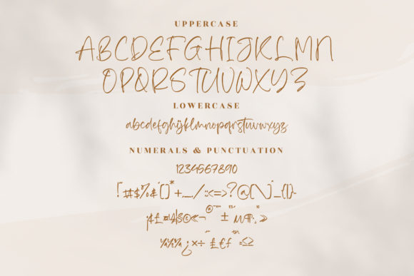 Camilla Mosteland Font Poster 13