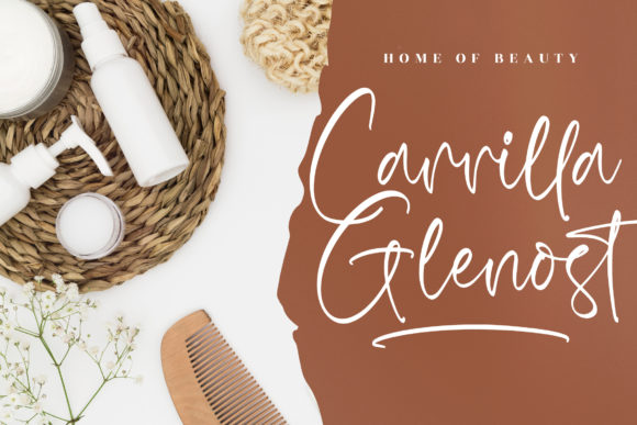 Camilla Mosteland Font Poster 3
