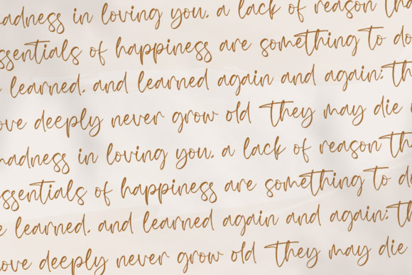Camilla Mosteland Font Poster 10