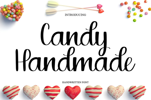 Candy Handmade Font Poster 1