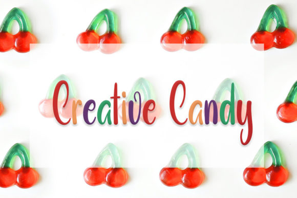 Candy Love Font Poster 2