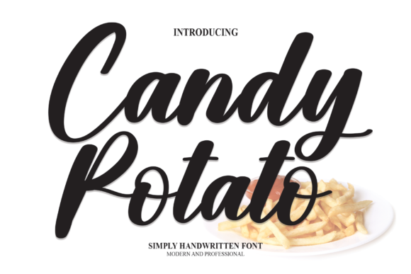 Candy Potato Font Poster 1