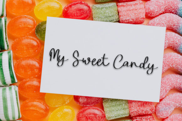 Candy Queen Font Poster 2