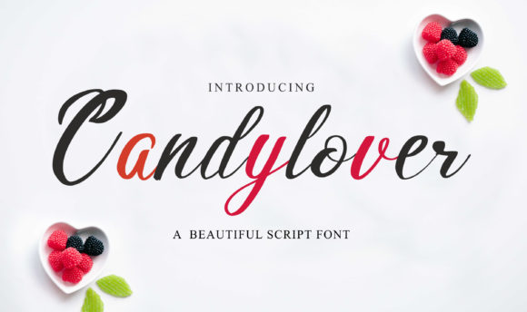 Candylover Font Poster 1