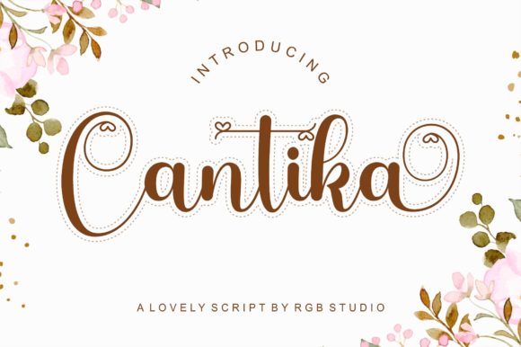 Cantika Font Poster 1