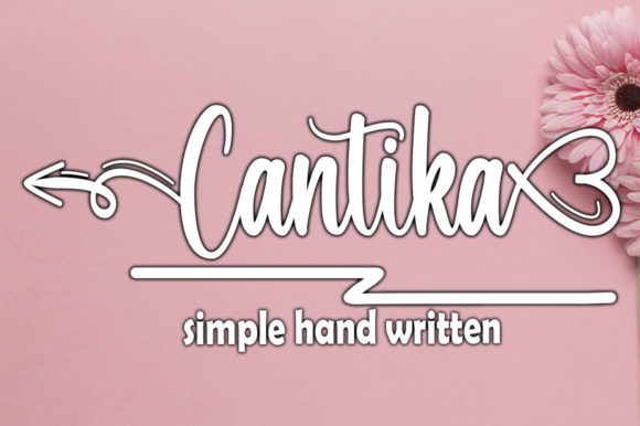 Cantika Font Poster 1