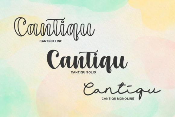Cantiqu Font Poster 7