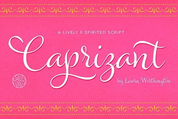 Caprizant Family Font Poster 1