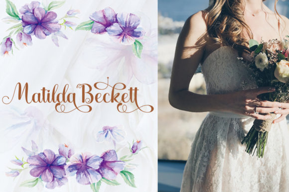 Cara Bellia Script Font Poster 4