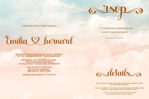 Cara Bellia Script Font Poster 7