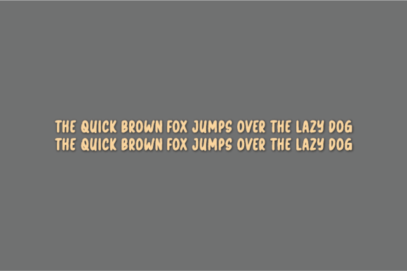 Caramelo Font Poster 4