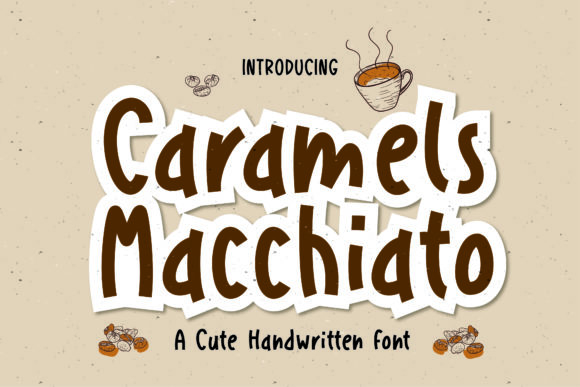 Caramels Macchiato Font Poster 1