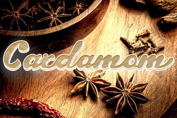 Cardamom Font Poster 1