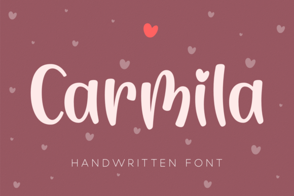 Carmila Font Poster 1