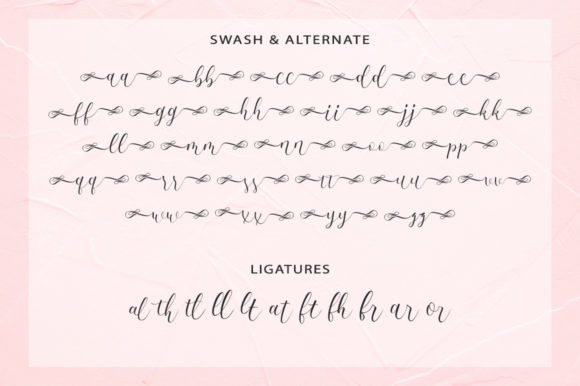 Carmila Font Poster 11