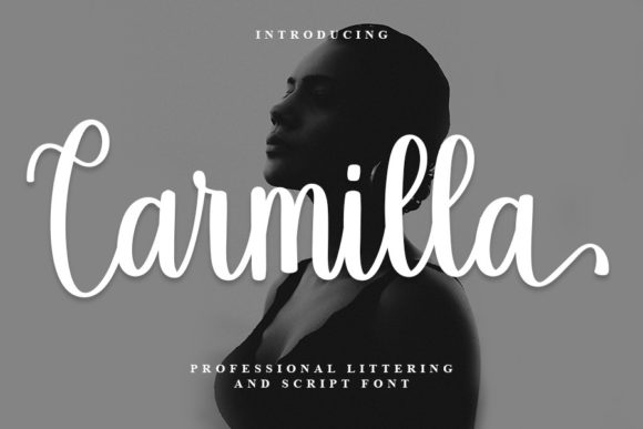 Carmilla Font Poster 1