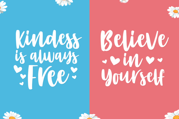 Carolina Delight Font Poster 4