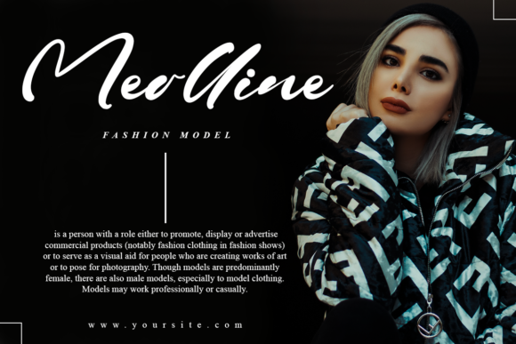 Caroline Font Poster 3