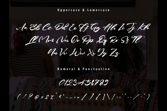 Caroline Font Poster 8