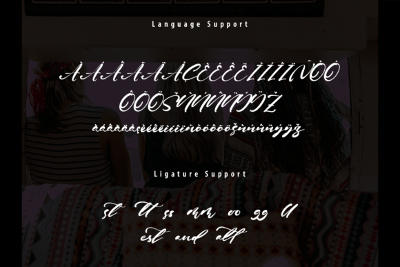 Caroline Font Poster 9