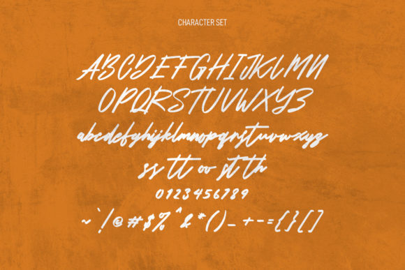 Carputins Signature Font Poster 8