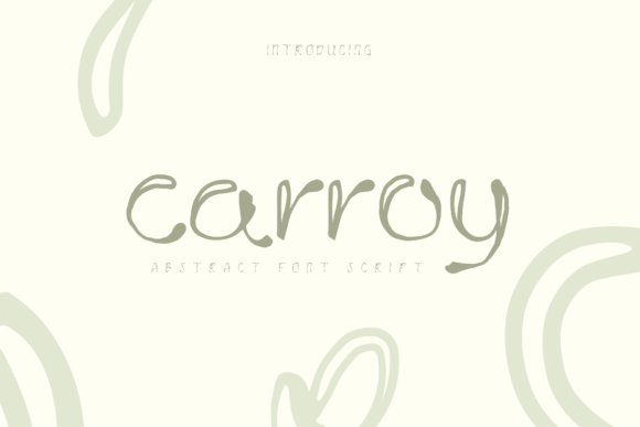Carroy Font Poster 1