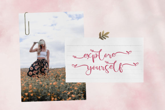 Casandra Belinda Font Poster 2