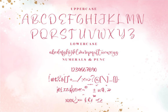 Casandra Belinda Font Poster 13