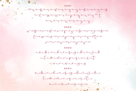 Casandra Belinda Font Poster 15