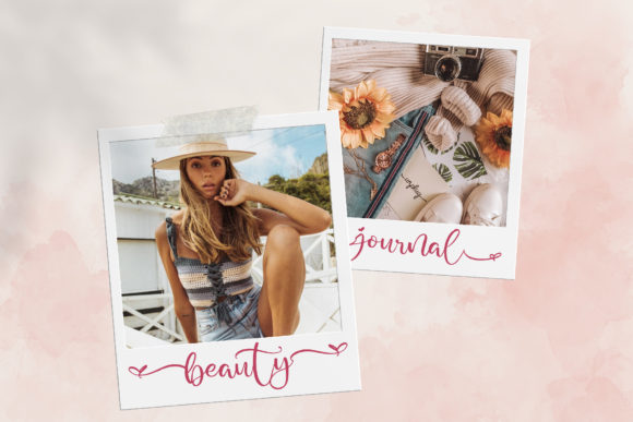 Casandra Belinda Font Poster 3