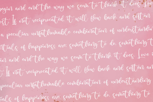 Casandra Belinda Font Poster 10