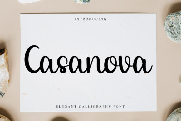 Casanova Font Poster 1