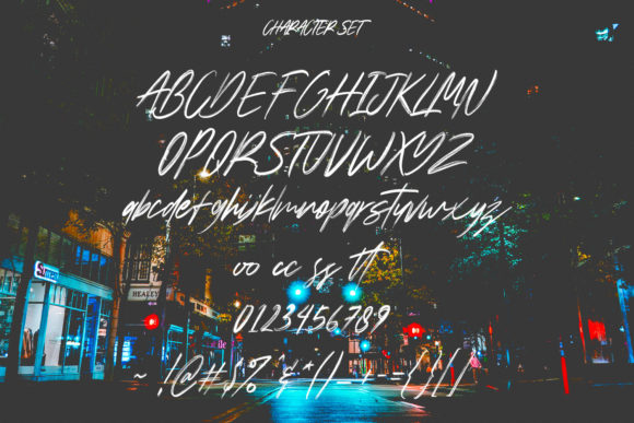 Cashking Font Poster 8