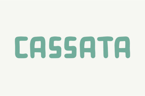 Cassata Font Poster 1