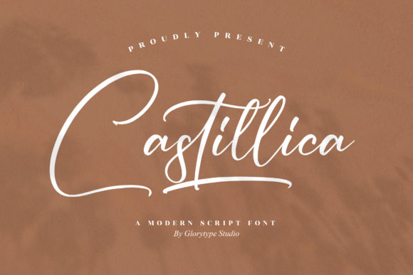 Castillica Font Poster 1