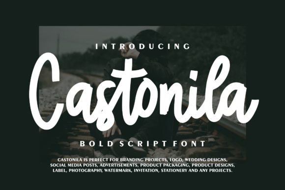 Castonila Font Poster 1