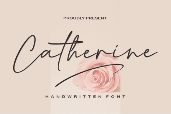 Catherine Font Poster 1