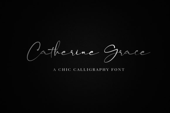 Catherine Grace Font Poster 7