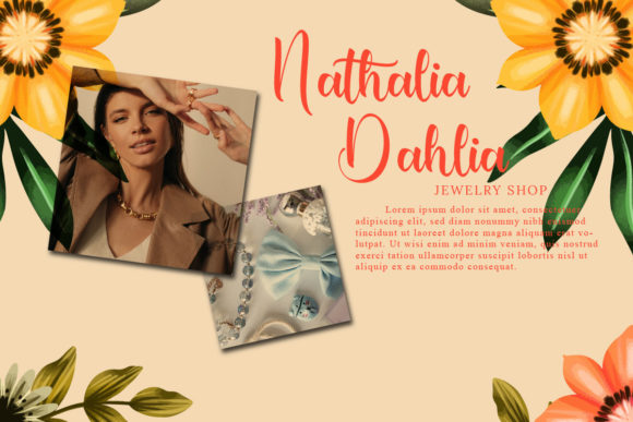 Catherine Makayla Font Poster 5