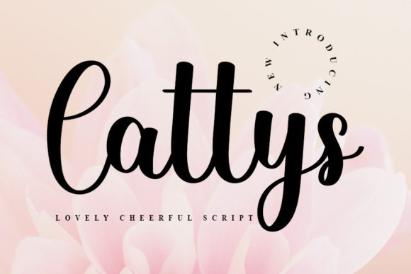 Cattys Font Poster 1