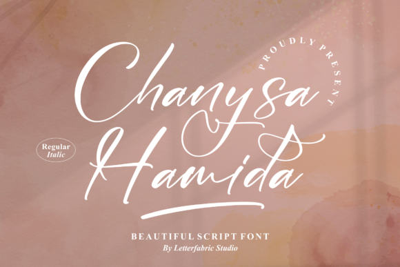 Chanysa Hamida Font Poster 1